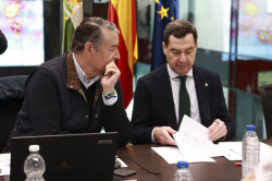 Andaluc&iacute;a suspende clases este mi&eacute;rcoles salvo en Almer&iacute;a ante lluvias "sin precedentes" y preactiva a la UME