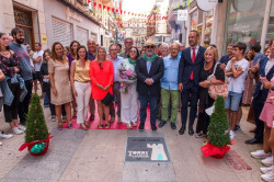 Antonio Resines ya tiene su nombre en el Paseo de la Torre de la Vega