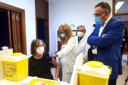 AUDIO: Pesquera llama a vacunarse contra la gripe y ve "muy recomendable" el uso de mascarilla para quien tenga s&iacute;ntomas