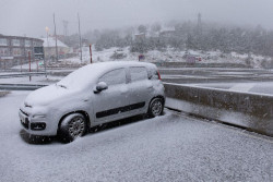 Borrasca Kristin dejar&aacute; nieve desde 600 m en centro peninsular, lluvia en Andaluc&iacute;a y olas de 8m en Galicia hasta ma&ntilde;ana