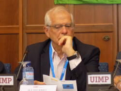 Borrell dirige desde hoy en la UIMP el curso sobre la UE, que abordará relaciones con EEUU o China