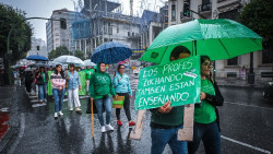 CCOO cifra en un 13% el seguimiento de la huelga en educación y reconoce que la huelga no tiene seguimiento