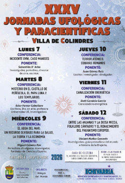 Colindres acoger&aacute; durante esta semana las Jornadas Ufol&oacute;gicas y Paracient&iacute;ficas