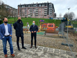 Comienzan las obras del ascensor panor&aacute;mico de Torrelavega, que se prev&eacute; tener listo en ocho meses