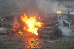Cuatro civiles muertos en un bombardeo ruso en Sumi (Ucrania)
