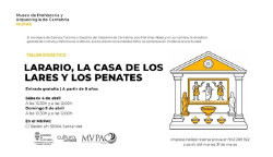 Cultura organiza un taller en el MUPAC sobre la espiritualidad dom&eacute;stica en la Roma antigua