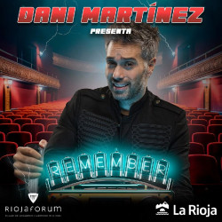 Dani Mart&iacute;nez recala hoy en el Palacio de Festivales con `Remember`, un viaje en el tiempo desde 2050 al presente