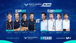 David Ferrer y Carlos Moy&agrave; se suman al `Team Rafa` de Nadal y Gasquet para el Rafa Nadal Academy Slam