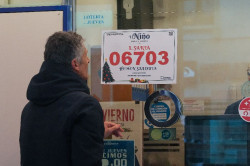 El 6.703, primer premio del sorteo de `El Ni&ntilde;o`, reparte millones por toda Espa&ntilde;a, excepto en Cantabria, Ceuta y Melilla