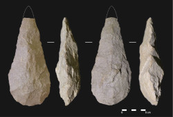 El bifaz de Bellavista y los talleres líticos al aire libre de la Prehistoria de Santander, piezas del mes del MUPAC