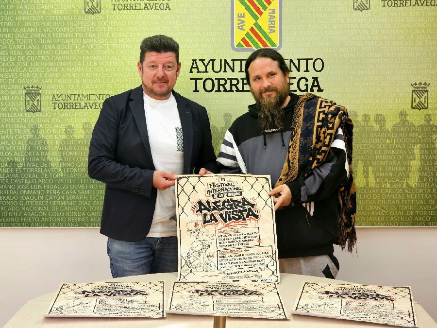 El II festival de arte urbano `Alegra la Vista` se celebrar&aacute; del 16 al 23 de mayo en Torrelavega