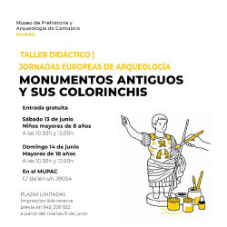 El MUPAC se suma a las Jornadas Europeas de Arqueolog&iacute;a con un taller gratuito sobre la escultura en la Antigua Roma