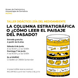 El MUPAC se une al D&iacute;a del Medio Ambiente con un taller infantil de estratigraf&iacute;a