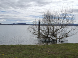 El pantano del Ebro se mantiene en el 86,6% de su capacidad