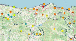 El Seve Ballesteros, Treto y Castro Urdiales superaron ayer su r&eacute;cord hist&oacute;rico de temperatura de abril