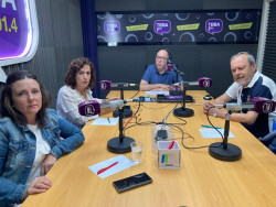 El sue&ntilde;o de Claudio Acebo en la tertulia de radio. Carlos Magdalena