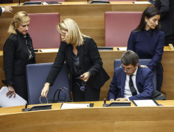 El WhatsApp de Mazón a Pradas tras alertarle ella la mañana del 29O de que "preocupa" el barranco del Poyo: "Cojonudo"