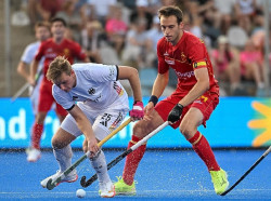 España cae en semifinales del Europeo masculino de hockey hierba
