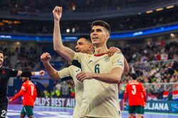 Espa&ntilde;a conquista su octava Eurocopa de f&uacute;tbol sala con un 3-5 en la final contra Portugal