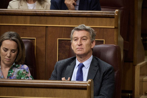 Feijóo, tras rubricar los líderes de la OTAN el 5% en defensa para la próxima década: "La farsa terminó, Sánchez firmó"