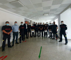 Finaliza la formaci&oacute;n de los nueve bomberos eventuales del SCIS de Torrelavega