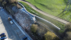 Finaliza la reparaci&oacute;n del talud del pol&iacute;gono industrial de Tanos-Vi&eacute;rnoles tras una inversi&oacute;n de medio mill&oacute;n