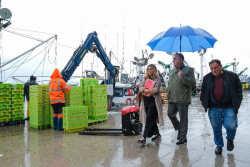 Fomento ha dragado 7.100 metros c&uacute;bicos de arena en Santo&ntilde;a y espera alcanzar los 20.000