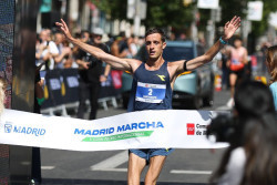 Francesco Fortunato y Alegna Gonz&aacute;lez conquistan el V Gran Premio Internacional Madrid Marcha