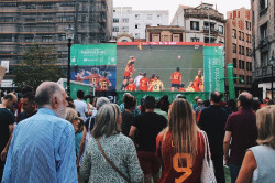 Iberdrola pondrá `fan zones` en Almería, A Coruña y Benidorm para la primera fase de España en la EURO