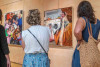 Inaugurada la exposici&oacute;n de Natalia Tom&aacute;s Segovia `Resurgir` en Reoc&iacute;n