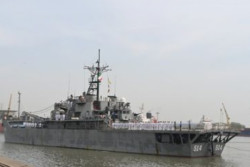 India confirma que un buque de guerra iran&iacute; est&aacute; atracado desde el mi&eacute;rcoles en el puerto de Coch&iacute;n