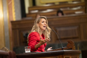 La comunista Yolanda Díaz con total impunidad carga contra el juez Peinado con el caso Begoña Gómez