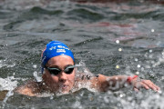 La espa&ntilde;ola Paula Otero roza el `top 10` en los 5 kil&oacute;metros en aguas abiertas del Europeo en Par&iacute;s
