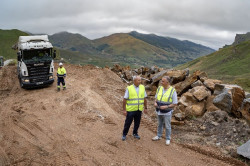 La mejora de la carretera del Puerto de Lunada alcanza el 36% de ejecuci&oacute;n