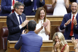 La presidenta Armengol (do&ntilde;a Francina) no puede continuar.   Mariano Cabrero