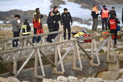  La presidenta de Cantabria, "consternada" por el "terrible accidente" de El Bocal