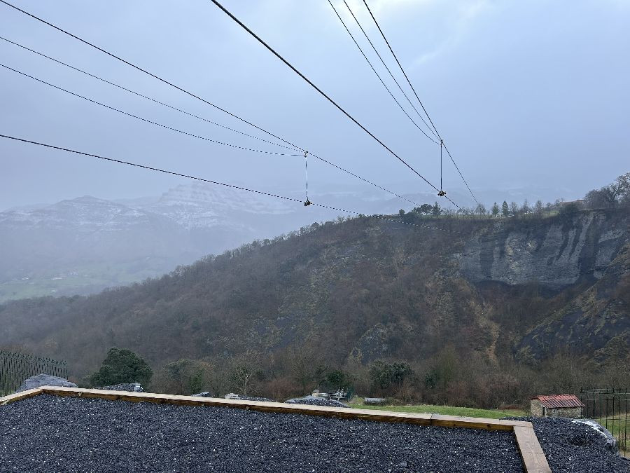 La tirolina de Soba se inaugurar&aacute; el 1 de julio