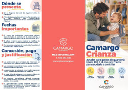 Las ayudas de Camargo de hasta 1.100 euros por gastos de guarder&iacute;a se podr&aacute;n solicitar desde el lunes