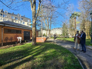 Las obras de renovaci&oacute;n de los servicios p&uacute;blicos del Parque Manuel Barqu&iacute;n finalizar&aacute;n en dos meses