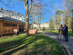 Las obras de renovaci&oacute;n de los servicios p&uacute;blicos del Parque Manuel Barqu&iacute;n finalizar&aacute;n en dos meses