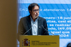 L&oacute;pez defiende un modelo de centros de datos "sostenibles, eficientes y soberanos" y descarta moratorias
