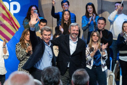 Los l&iacute;deres nacionales de los partidos arropan este viernes a sus candidatos en Arag&oacute;n en el cierre de campa&ntilde;a