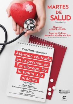 Los `Martes de Salud` de Torrelavega abordan ma&ntilde;ana la atenci&oacute;n centrada en la persona