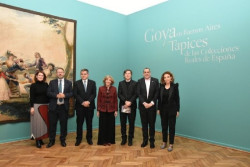 Los tapices de Goya de las Colecciones Reales llegan al Museo Nacional de Bellas Artes de Argentina