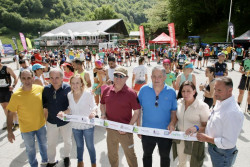 Más de 500 deportistas participan en el KmVertical de Fuente Dé y el Maratón BTT Camino Lebaniego