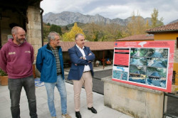 Media inaugura la mejora de viales en varias localidades de Cillorigo de Liébana y anuncia 250.000 euros para asfaltado