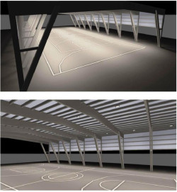 Piélagos licita por más de 812.000 euros la instalación de una cubierta en la pista poliderpotiva de Oruña