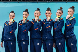 (Previa) Espa&ntilde;a busca el podio y el billete ol&iacute;mpico en conjunto en el Mundial de R&iacute;tmica