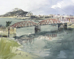 Puente de Hierro de Treto o Puente Giratorio.