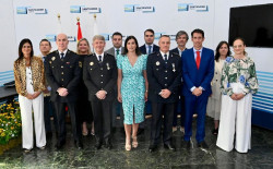 Santander agradece el trabajo de los polic&iacute;as locales por la festividad de San Miguel Arc&aacute;ngel